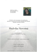 Hedvika Novotná