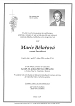 Marie Bělařová