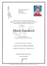 Marie Gazdová