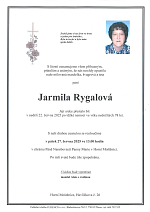 Jarmila Rygalová