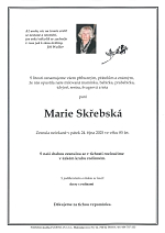 Marie Skřebská