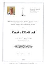 Zdenka Řihošková